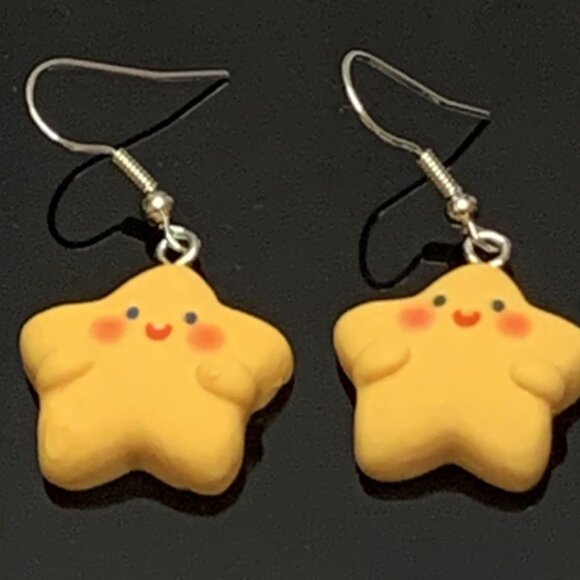 Star Earring, Nature Earring, Science Earring, Gift Idea, Star Jewelry, Star - Picture 3 of 9